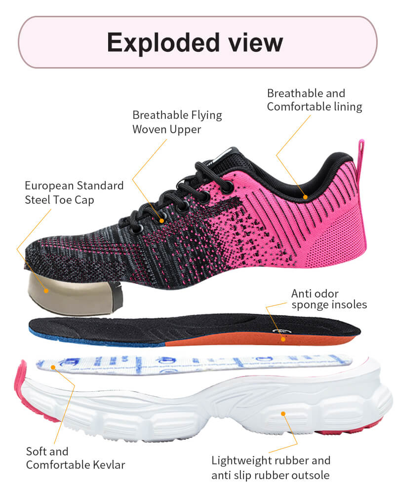 Ultra-light sports safety shoes